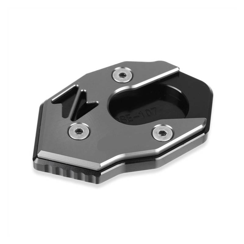 Motorrad Vergrößerungspad Für K&AWASAKI Für Z900 Für Z900RS 2017 2018 2019 2020 2021 2022 Motorrad Kickstand Seitenständer Verlängerung Fußpolster Unterstützung Stützplatte(4,A) von CPZPMFMKBG