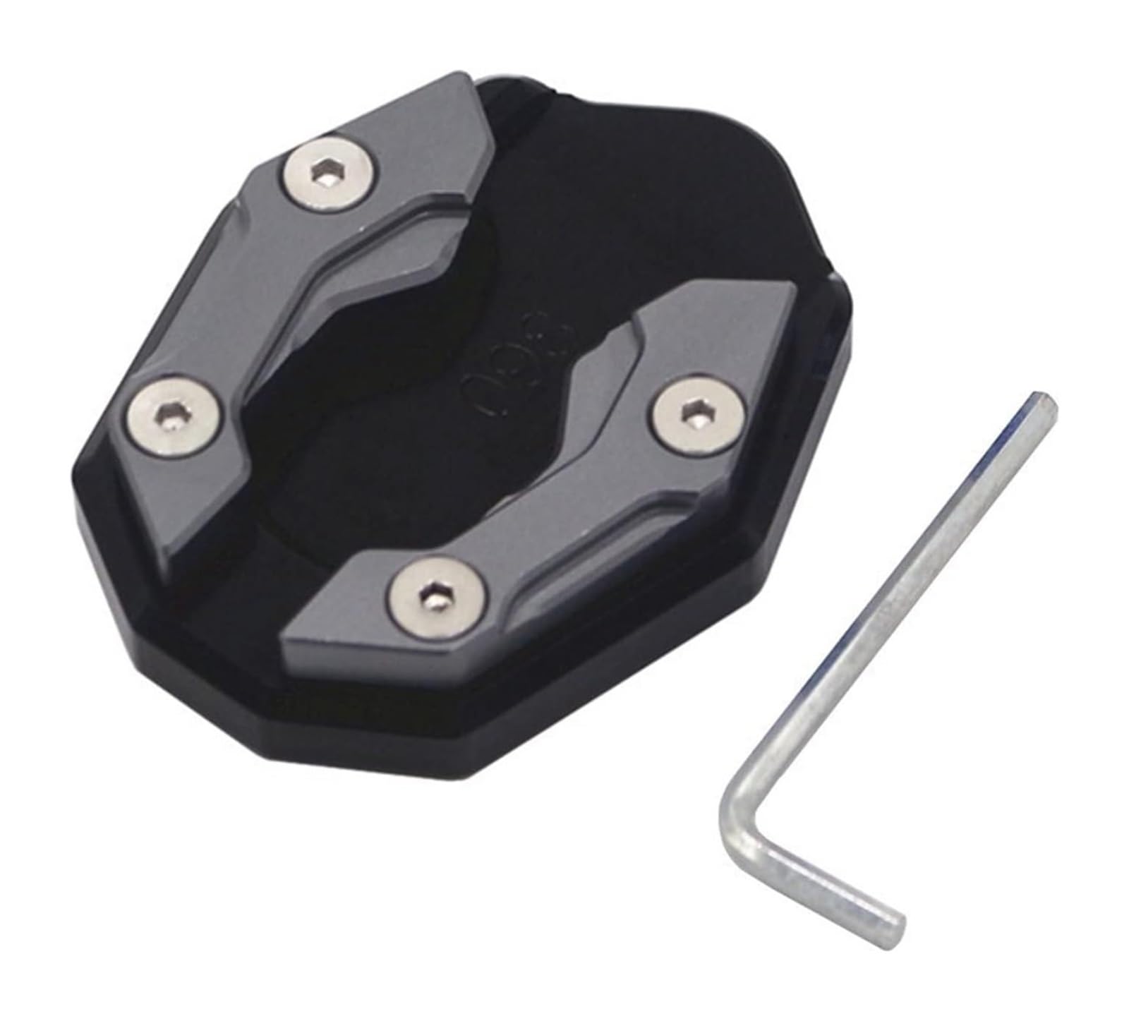 Motorrad Vergrößerungspad Für PCX150 PCX160 PCX 150 PCX 160 PCX125 PCX 125 Zubehör Motorrad Seitenstütze Vergrößerter Block Einparkhilfe Stützplatte(Gray a) von CPZPMFMKBG