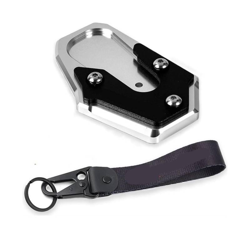 Motorrad Vergrößerungspad Für R1200RT R1200 RT 2014-2018 R1250RT R1250 RT 2018-2020 Zubehör Motorrad Schlüsselanhänger Kickstand Seitenständer Verlängerungspad Stützplatte(2) von CPZPMFMKBG