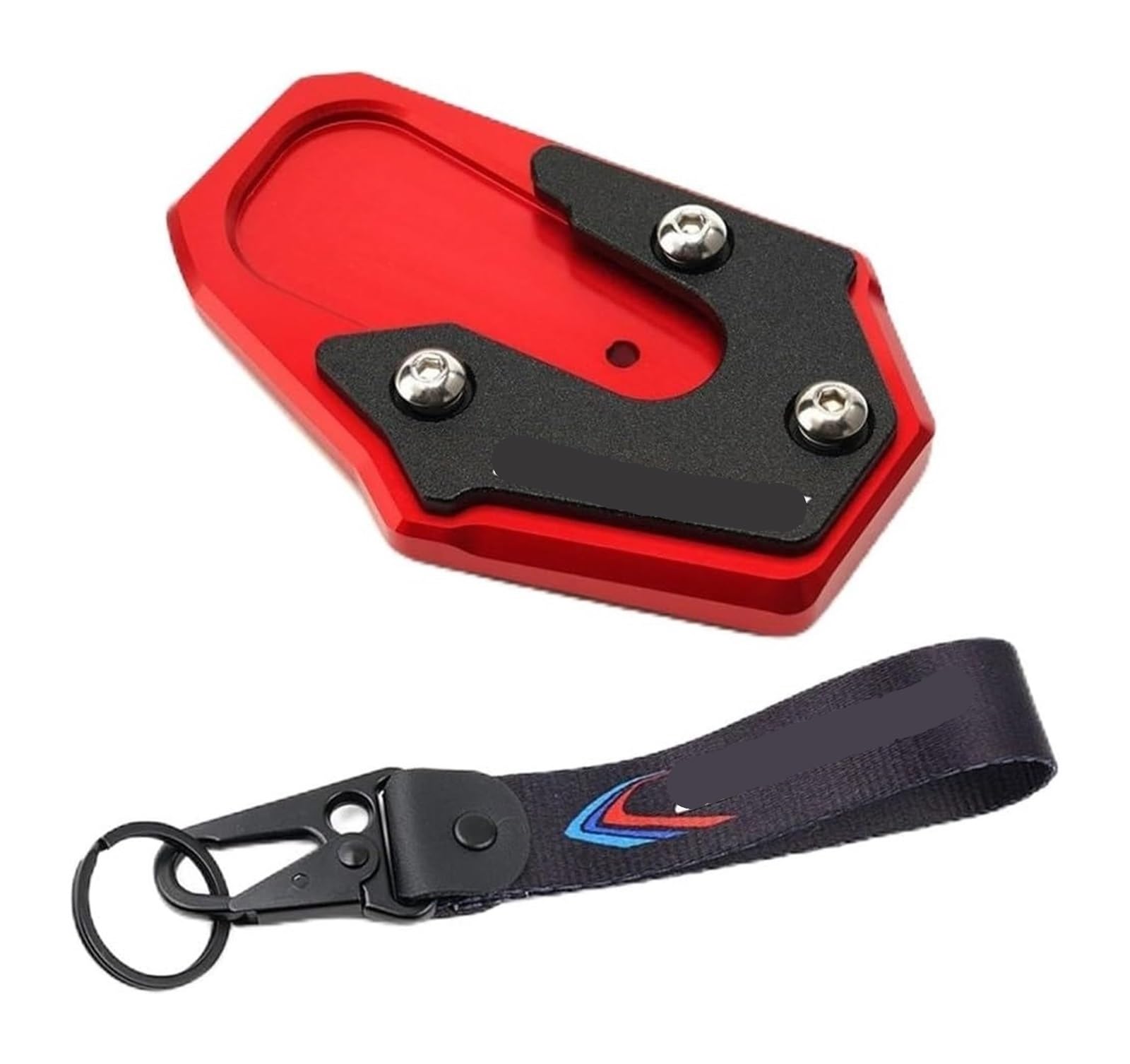 Motorrad Vergrößerungspad Für R1200RT R1200 RT 2014-2018 R1250RT R1250 RT 2018-2020 Zubehör Motorrad Schlüsselanhänger Kickstand Seitenständer Verlängerungspad Stützplatte(4) von CPZPMFMKBG