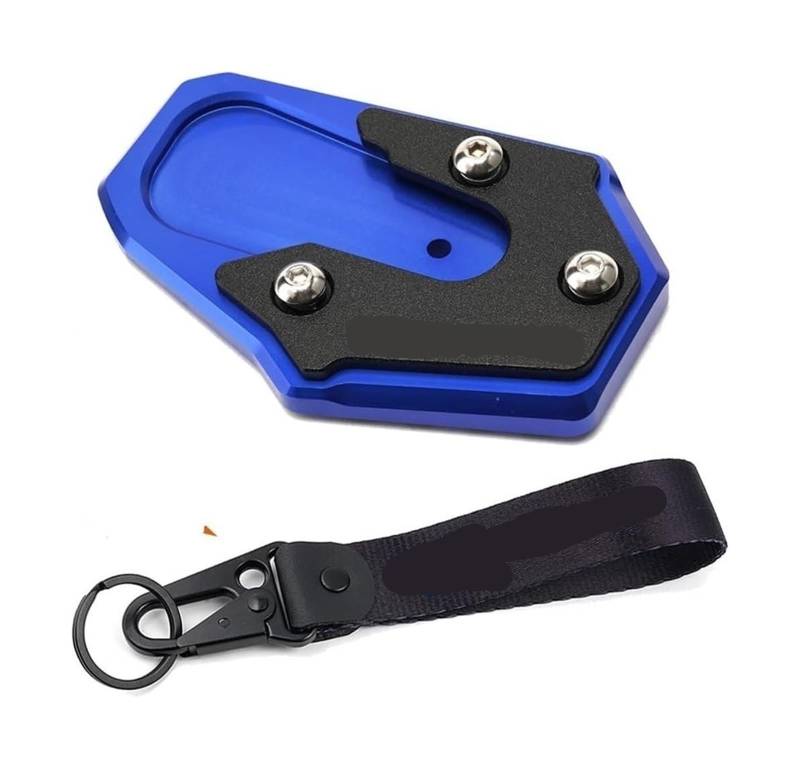 Motorrad Vergrößerungspad Für R1200RT R1200 RT 2014-2018 R1250RT R1250 RT 2018-2020 Zubehör Motorrad Schlüsselanhänger Kickstand Seitenständer Verlängerungspad Stützplatte(R1250RT Blue) von CPZPMFMKBG