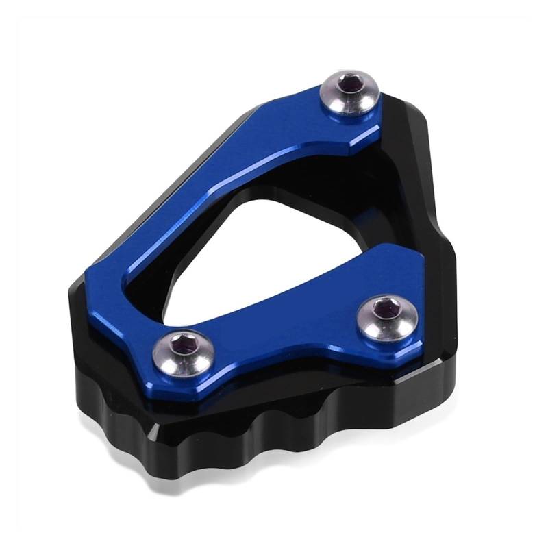 Motorrad Vergrößerungspad Für Y&AMAHA Für FZ-10 FZ10 2016 2017 2018 2019 2020 2021 2022 Motorrad Seitenständer Vergrößern Platte Kickstand Verlängerung Stützplatte(D) von CPZPMFMKBG