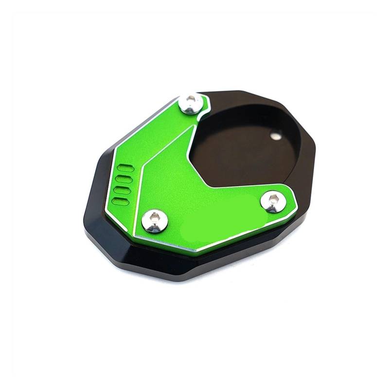 Motorrad Vergrößerungspad Motorrad Fußseitenständer Verlängerung Ständer Vergrößern Pad Für K&AWASAKI Für Ninja 400 2018 2018 2020 2021 2022 Stützplatte(A) von CPZPMFMKBG