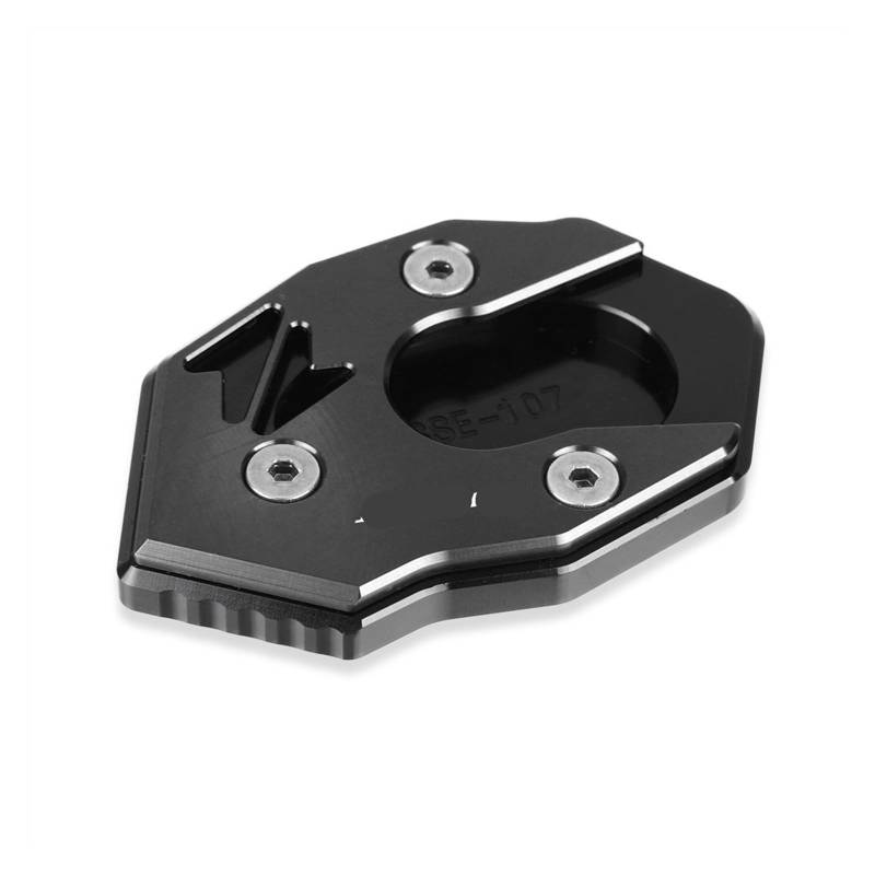 Motorrad Vergrößerungspad Motorrad Kickstand Seitenständer Verlängerung Fußpolster Unterstützung Für K&AWASAKI Für Z900 Für Z900RS 2017 2018 2019 2020 2021 2022 Stützplatte(3,B) von CPZPMFMKBG