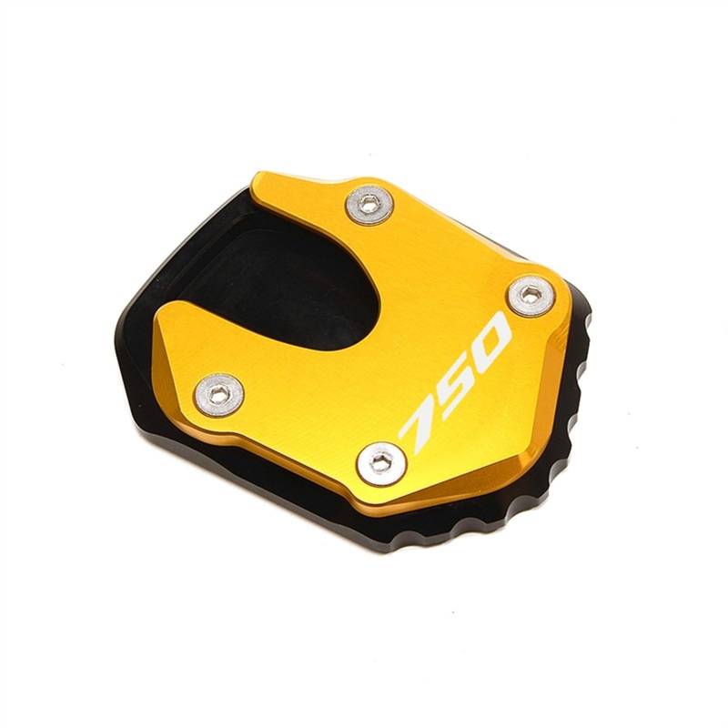 Motorrad Vergrößerungspad Motorrad Seite Stehen Verlängerung Pad Ständer Vergrößern Pad Motorrad Seite Stehen Platte Für FO&RZA 750 2022 2021 2020 Stützplatte(D) von CPZPMFMKBG