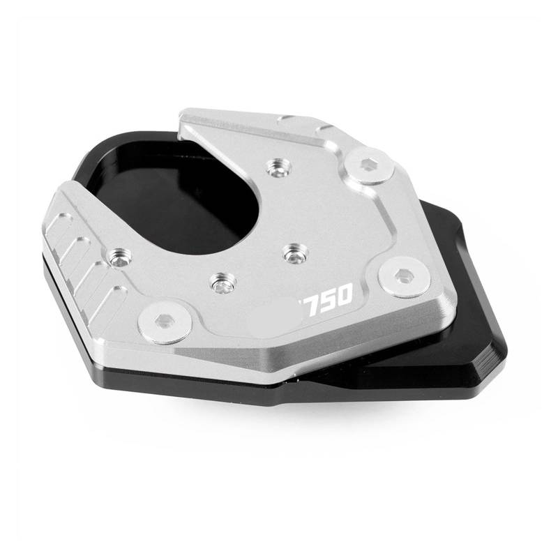Motorrad Vergrößerungspad Motorrad-Ständer Seitenständer Ständerverlängerung Vergrößerungspad Motorrad-Stützverlängerung Vergrößerungspad Für NC750X 2017 2018 2019 Stützplatte(H) von CPZPMFMKBG