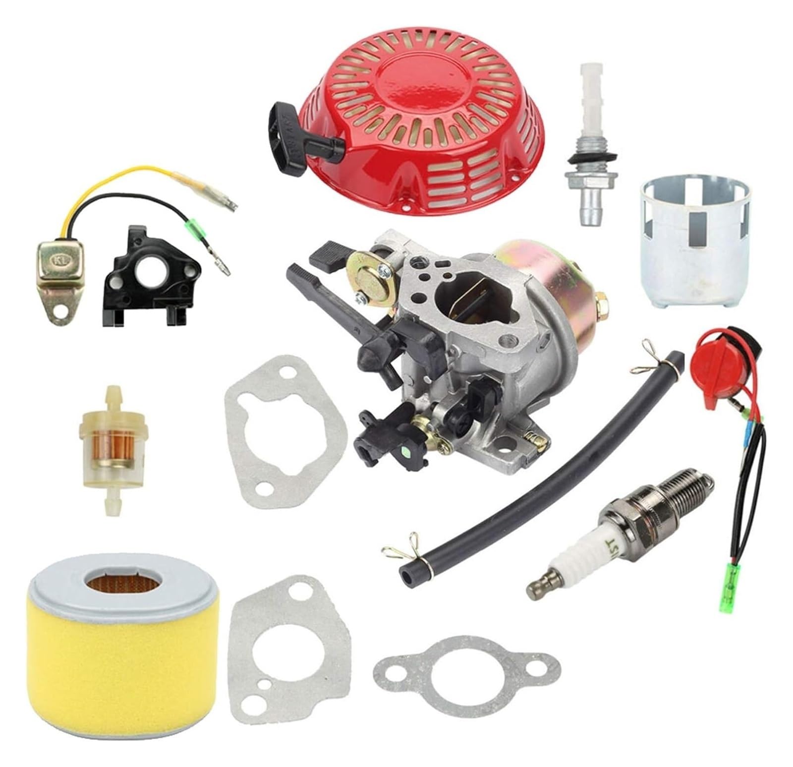 Vergaser Motorrad Für GX240 GX270 Recoil Starter Luftfilter Dichtung Ringe Rasenmäher Teile Power Ausrüstung Zubehör Vergaser Kit Carburetor Vergaser Motorrad Für GX240 GX270 Recoil Starter Luftfilter Dichtung Ringe Rasenmäher Teile Power Ausrüstung Zubehör Vergaser Kit Carburetor von CPZPMFMKBG