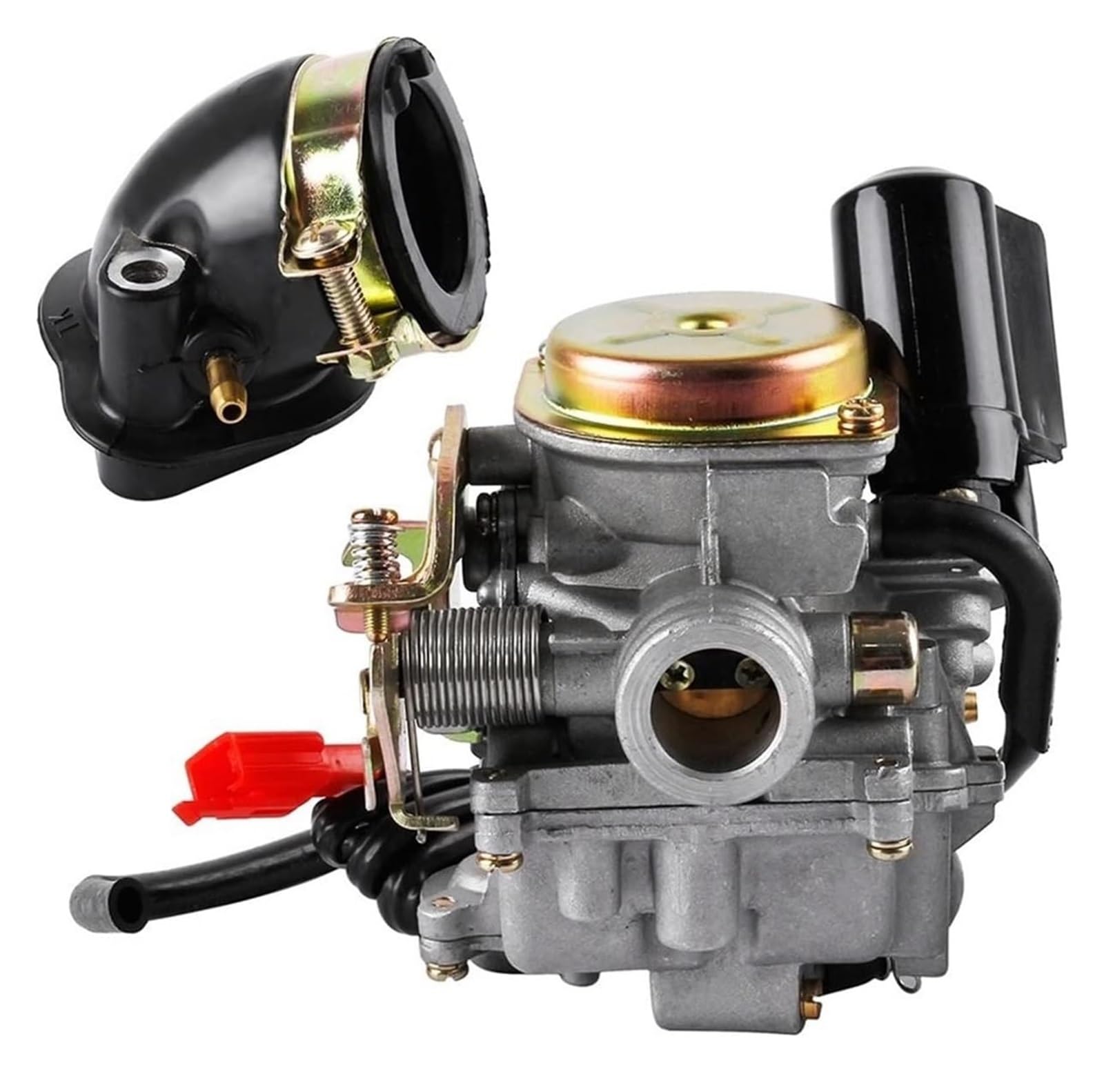 Vergaser Motorrad Für Rex RS 400 RS 450 RS 460 GY6 50cc GY6 60cc 18mm 19mm Motorrad Vergaser Mit Ansaugkrümmer Carburetor Vergaser Motorrad Für Rex RS 400 RS 450 RS 460 GY6 50cc GY6 60cc 18mm 19mm Motorrad Vergaser Mit Ansaugkrümmer Carburetor von CPZPMFMKBG