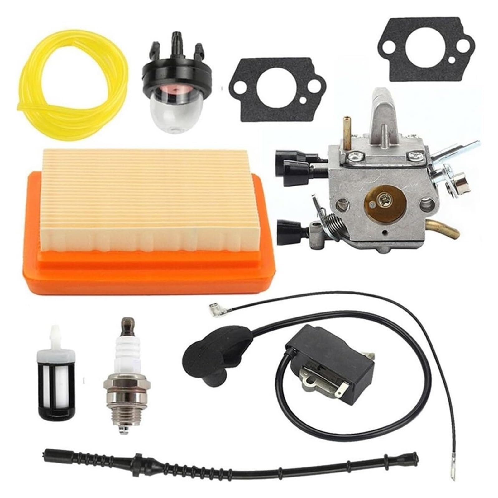 Vergaser Motorrad Für S&TIHL FS120 FS200 FS250 FS250R FS300 FS350 Für S&TIHL 4134 400 Vergaser Kit Trimmer Zündung Mit Spule Vergaser Carburetor Vergaser Motorrad Für S&TIHL FS120 FS200 FS250 FS250R FS300 FS350 Für S&TIHL 4134 400 Vergaser Kit Trimmer Zündung Mit Spule Vergaser Carburetor von CPZPMFMKBG