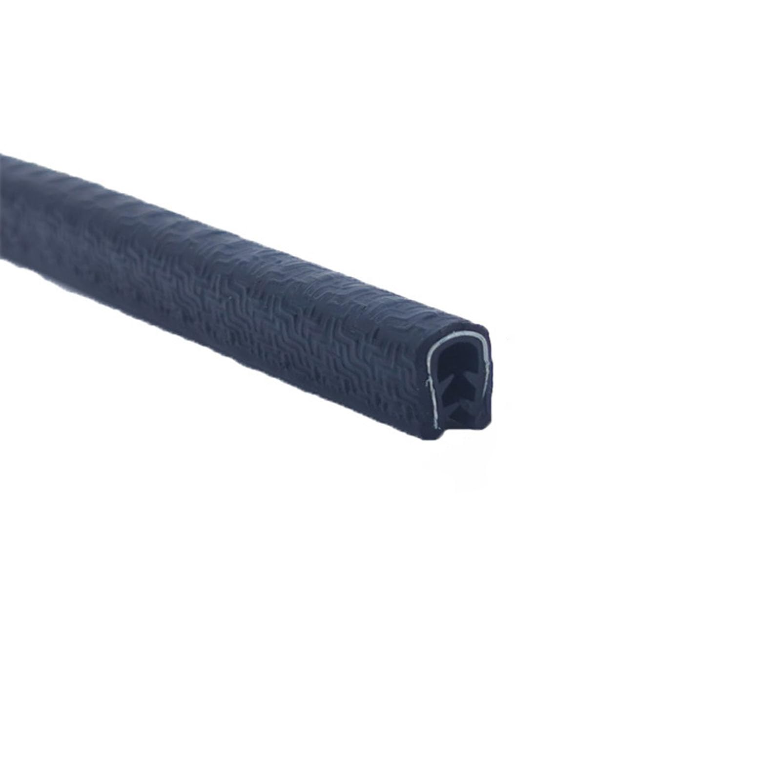 U-Gummi-Kantenleiste, 3,28 Fuß, Kantenleiste, Gummidichtung, U-förmige Dichtungsstreifen for Kantenschutz, Autotürkantenschutz, Höhe x Breite(Black,10mm x 8mm) von CQCQC