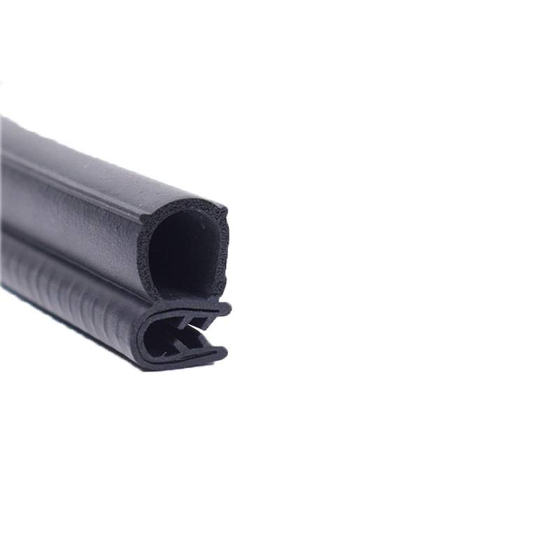 U-Gummidichtungsstreifen, 3,28 Fuß, schwarze Zierdichtung mit seitlicher Blase for Autos, Boote, LKWs und Heimanwendungen, Auto-Wetterstreifen, Höhe x Breite(25mm x 15mm) von CQCQC