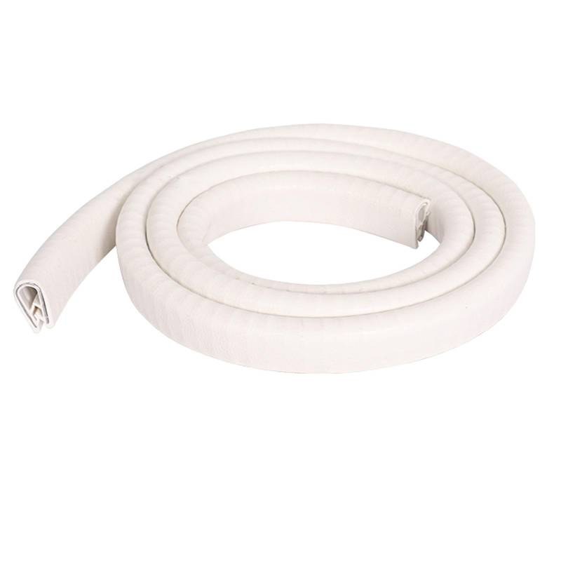 U-Kanal-Dichtungsstreifen, 3,28 Fuß Autotürkantendichtung mit Stahl, U-förmiger Gummirand-Dichtungsstreifen, Autotürkantenschutz, Höhe x Breite(White,13mm x 8mm) von CQCQC