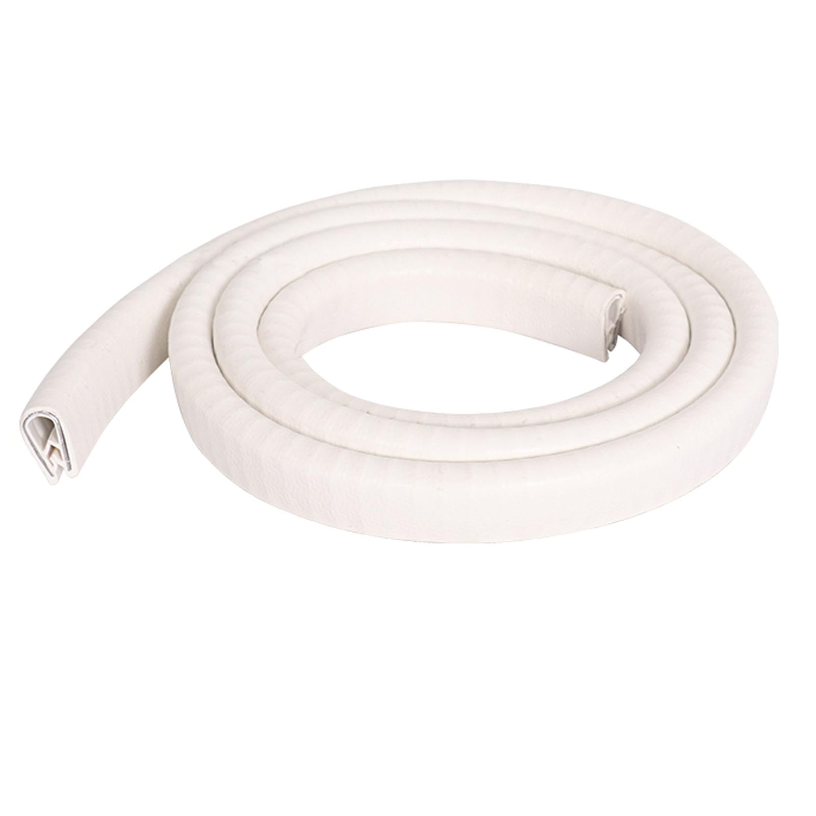 U-Kanal-Dichtungsstreifen, 3,28 Fuß Autotürkantendichtung mit Stahl, U-förmiger Gummirand-Dichtungsstreifen, Autotürkantenschutz, Höhe x Breite(White,15mm x 8mm) von CQCQC