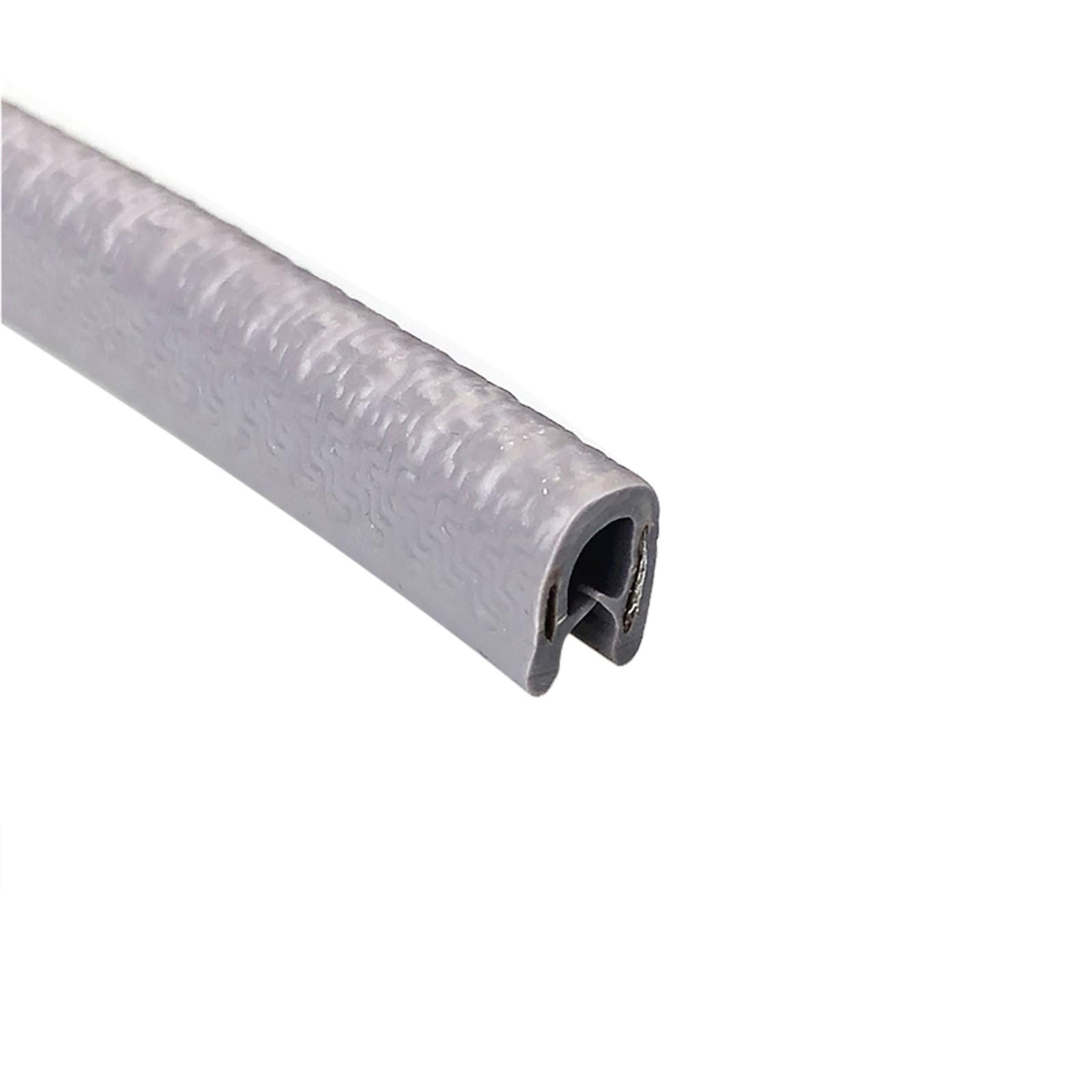 U-förmige Gummikantenleiste, 3,28 Fuß, Autotürdichtung, Schutzfolie, Kantenstreifen, Wetterschutz, starker Halt for Auto-Metallkanten, Boot, Höhe x Breite(Gray,8mm x 6mm) von CQCQC