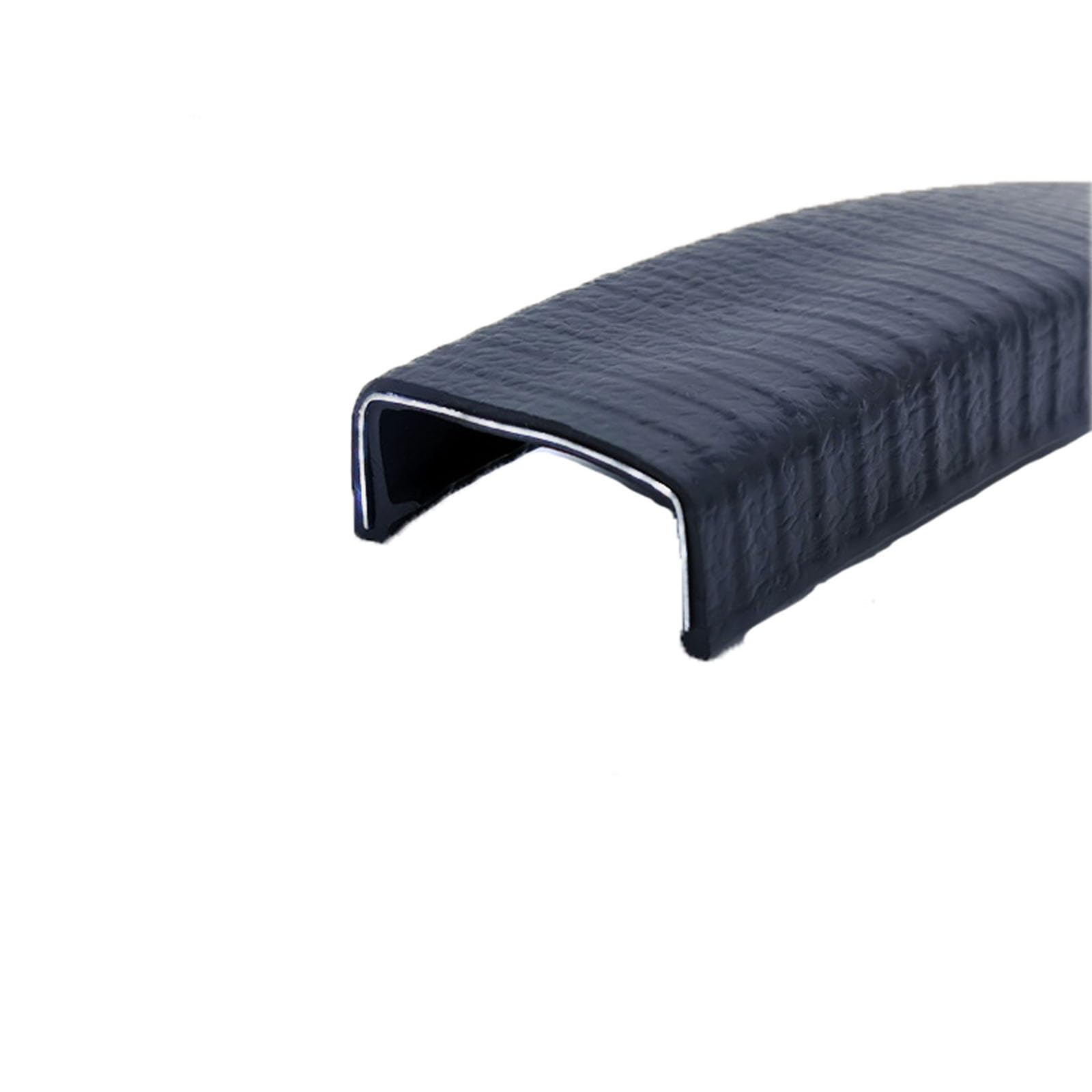 U-förmiger Dichtungskantenstreifen, schwarz, 3,28 Fuß, mit Metallpassspalt, stark, aber flexibel, for LKW-Tür- und Heimanwendungen, einfach zu installieren, Höhe x Breite(22mm x36mm) von CQCQC