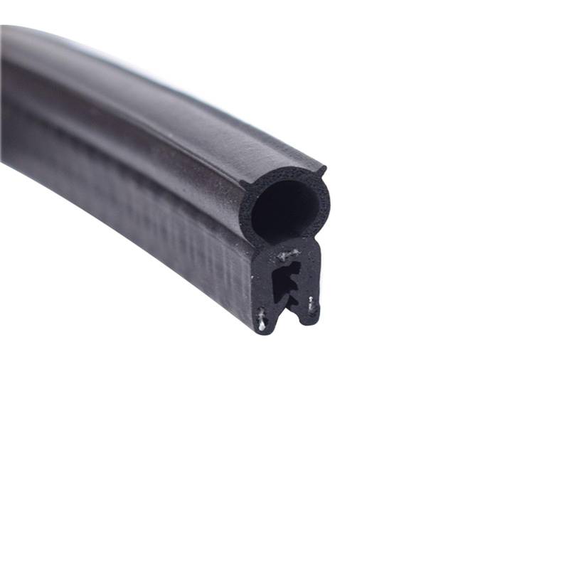 U-förmiger Gummidichtungsstreifen mit Noppen oben, 3,28 Fuß, schwarze Autotürdichtung for Autos, Boote, LKWs, Höhe x Breite(23mm x 10mm) von CQCQC