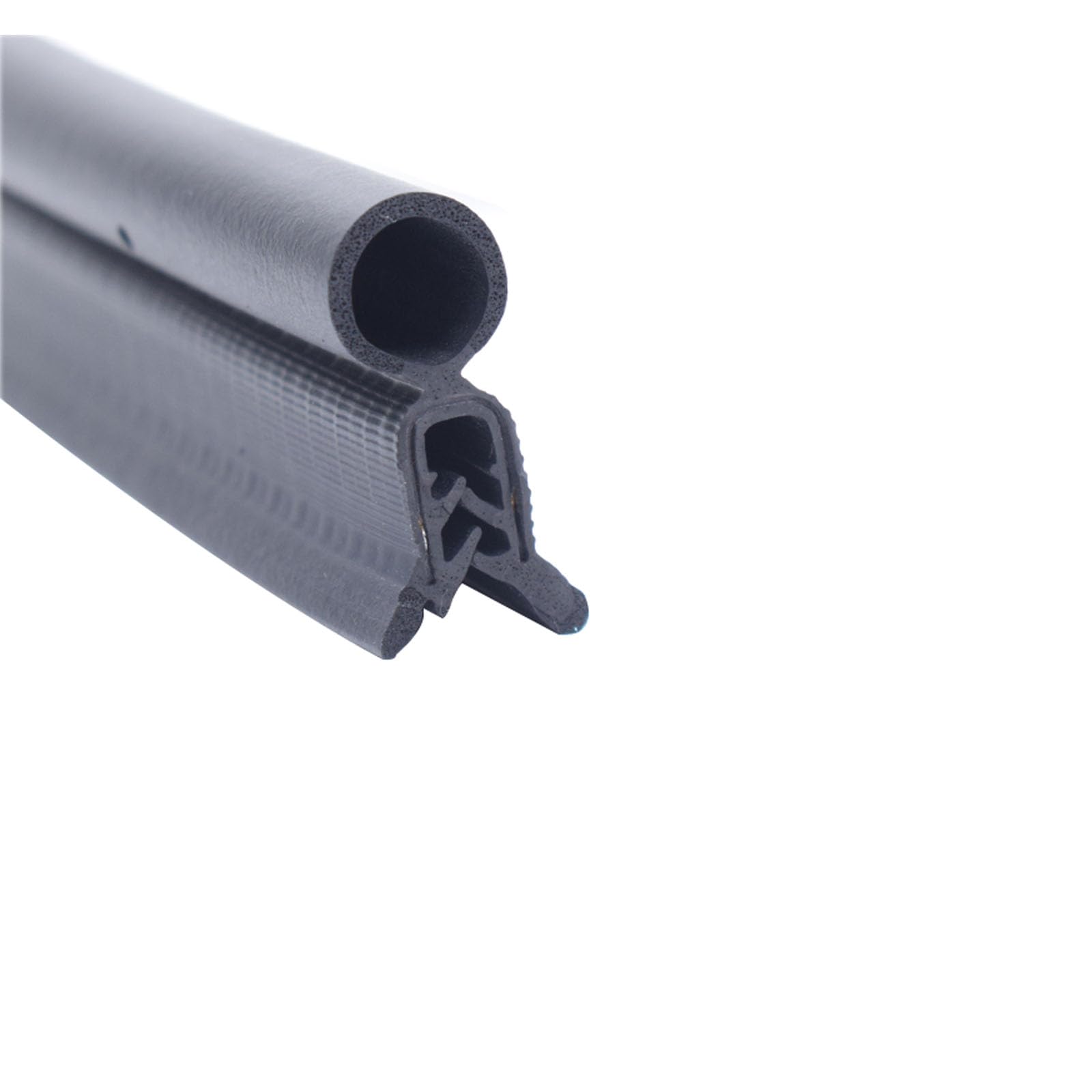 U-förmiger Gummidichtungsstreifen mit Noppen oben, 3,28 Fuß, schwarze Autotürdichtung for Autos, Boote, LKWs, Höhe x Breite(40mm x 23mm) von CQCQC