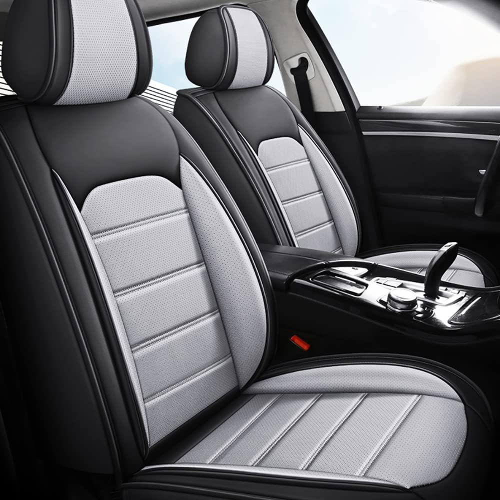 CQFCY Auto Sitzbezüge Set Autositzbezüge für Mercedes Benz 220 2000 2001 2002 2003-2021 2022 2023 2024 2025, Leder Sitzschoner Komplettset Autositzbezüge Wasserdicht Protektoren Zubehör CQFCY Auto Sitzbezüge Set Autositzbezüge für Mercedes Benz 220 2000 2001 2002 2003-2021 2022 2023 2024 2025, Leder Sitzschoner Komplettset Autositzbezüge Wasserdicht Protektoren Zubehör von CQFCY