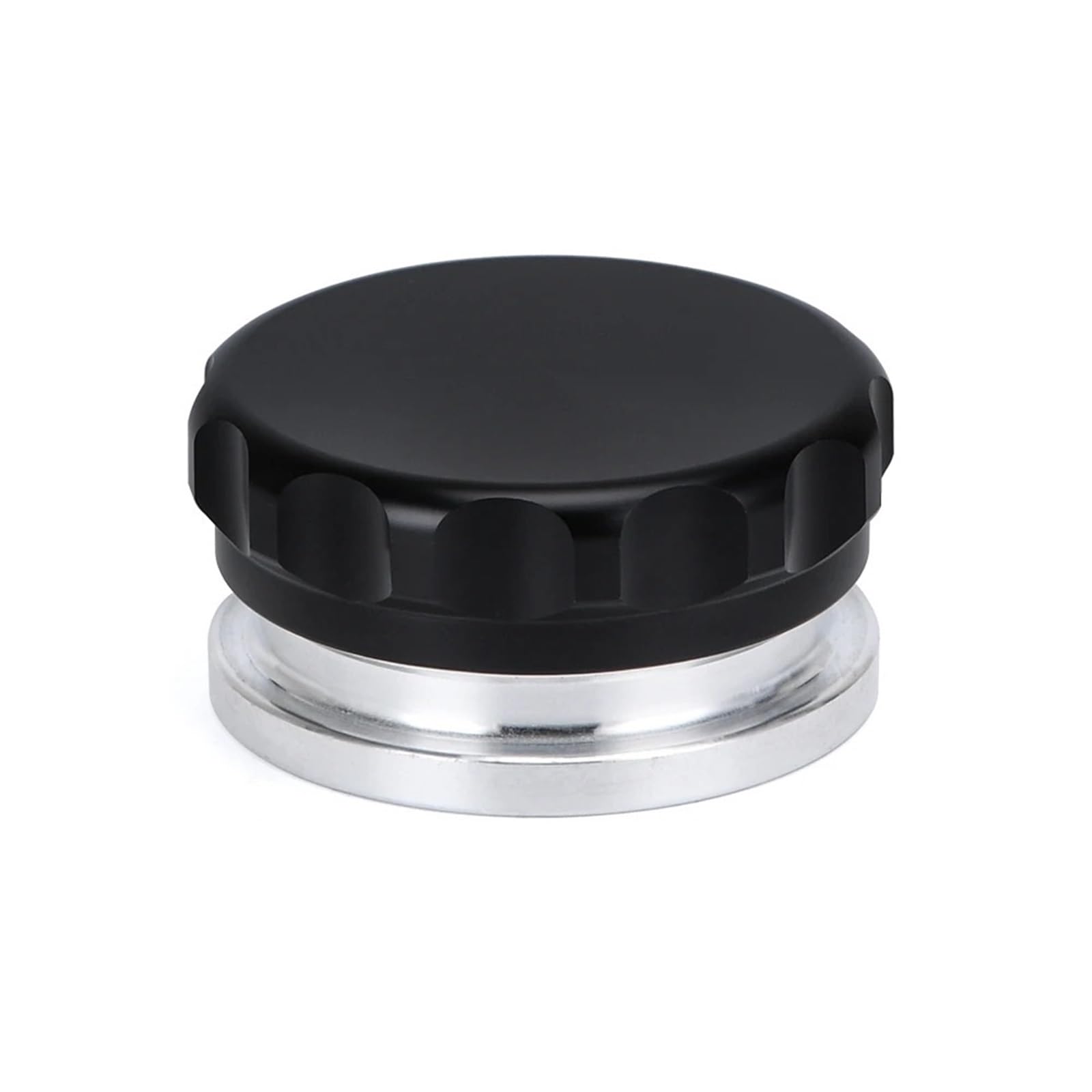 Auto Kraftstofftankdecke Linie 3,0"/76mm 2,5"/63,5mm 2"/50,8mm 1,5" 38mm Aluminiumlegierung Schweißniet am Einfüllstutzen und Deckel Öl Kraftstoff Wassertank Schwarz(3.0 inch) von CQJJXKYC