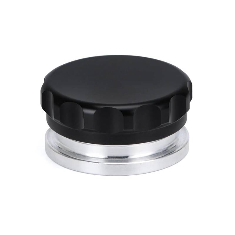 Auto Kraftstofftankdecke Linie 3,0"/76mm 2,5"/63,5mm 2"/50,8mm 1,5" 38mm Aluminiumlegierung Schweißniet am Einfüllstutzen und Deckel Öl Kraftstoff Wassertank Schwarz(3.0 inch) von CQJJXKYC