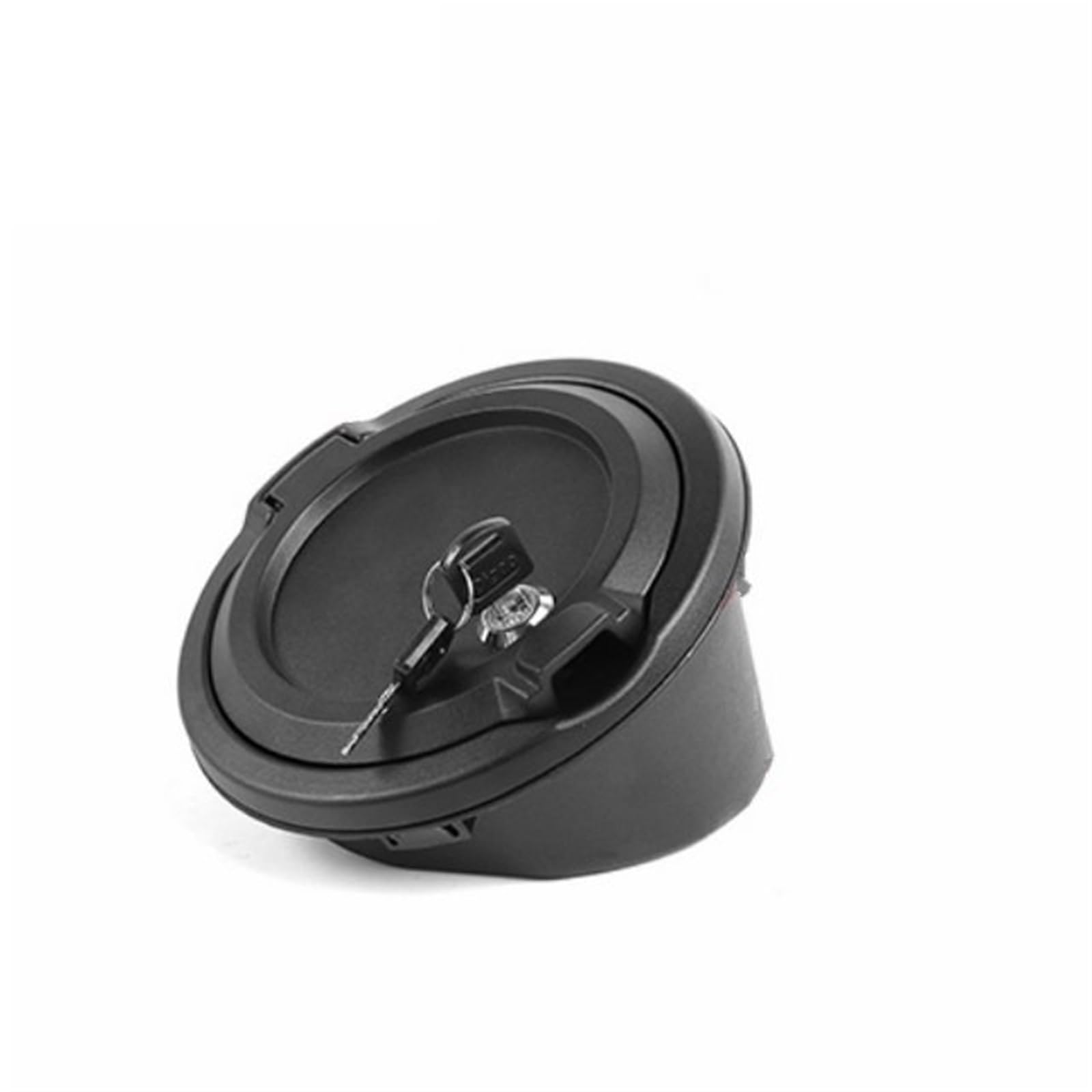 Auto Kraftstofftankdecke Linie Auto-Tankdeckel, Tankdeckel, passend für Jeep Wrangler JL 2018–2024, Außenzubehör(Black with lock) von CQJJXKYC