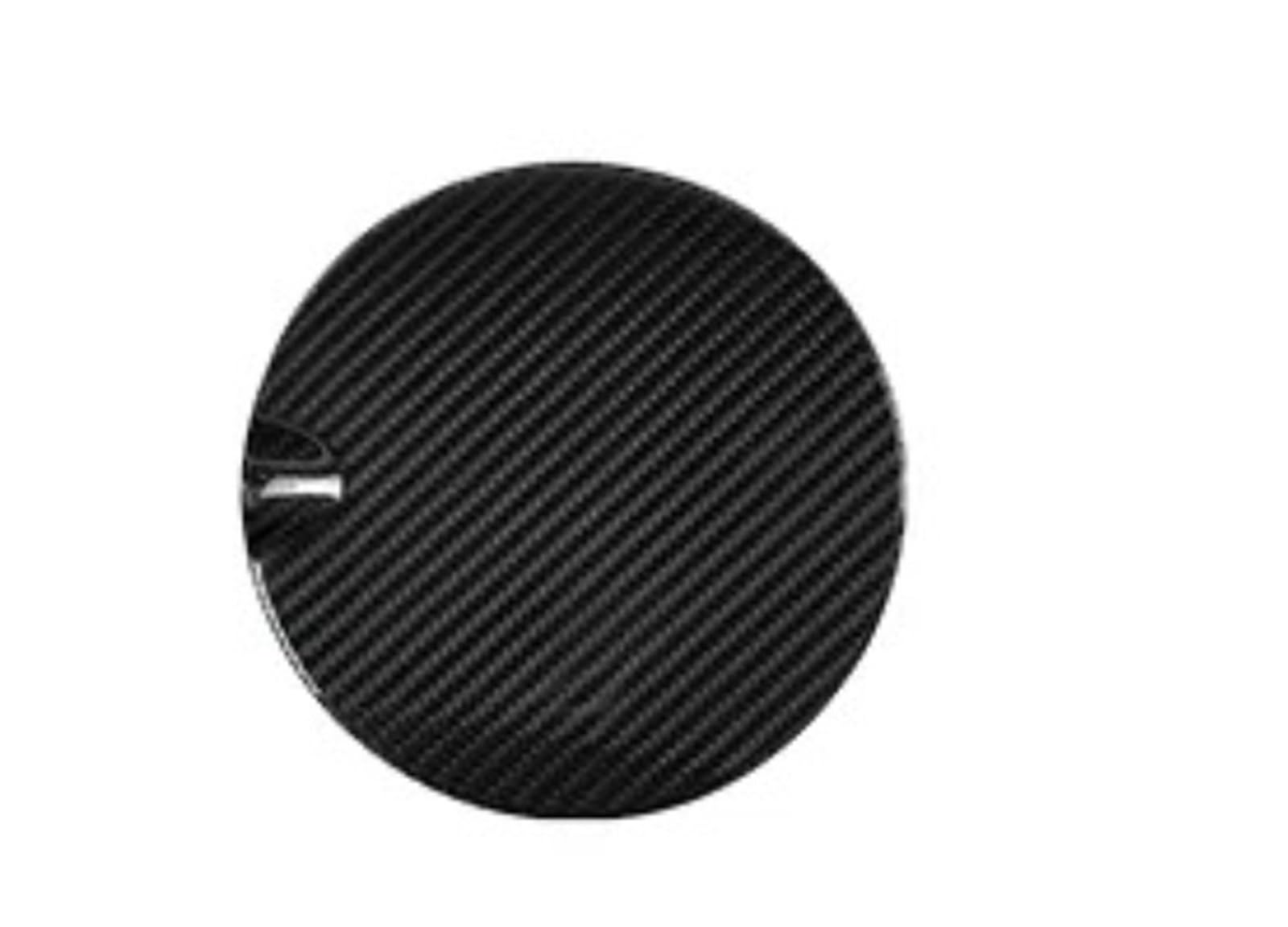 Auto Kraftstofftankdecke Linie Echte trockene Kohlefaser passend für Cooper MINI F55 F56 F57 Auto-Tank Tankdeckel Abdeckung Rock ändern Automobil(BlackCarbon) von CQJJXKYC