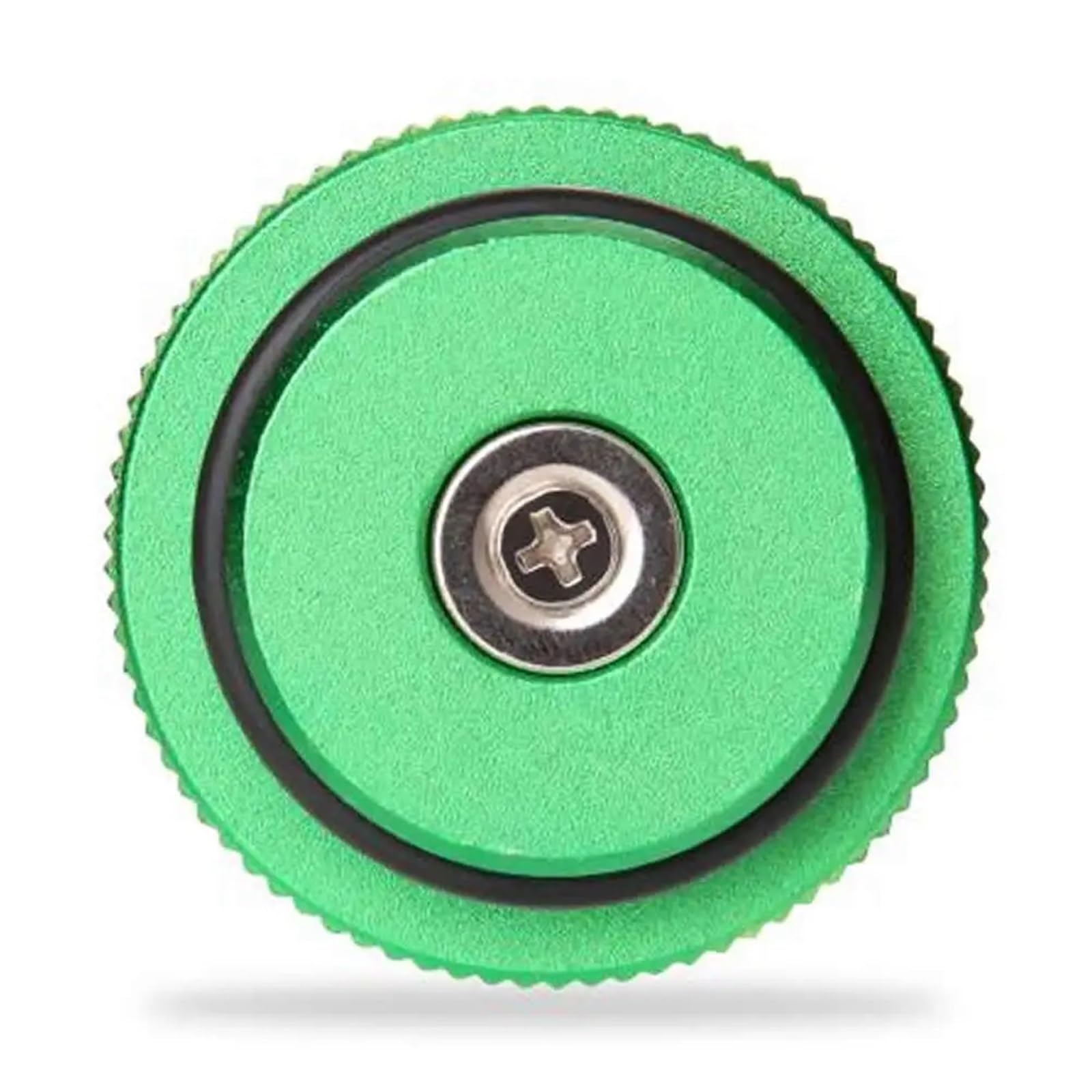 Auto Kraftstofftankdecke Linie Magnetischer Diesel-Tankdeckel aus grünem Billet-Aluminium, passend für Diesel-Dodge Ram 2013–2017 (grüner Deckel) von CQJJXKYC