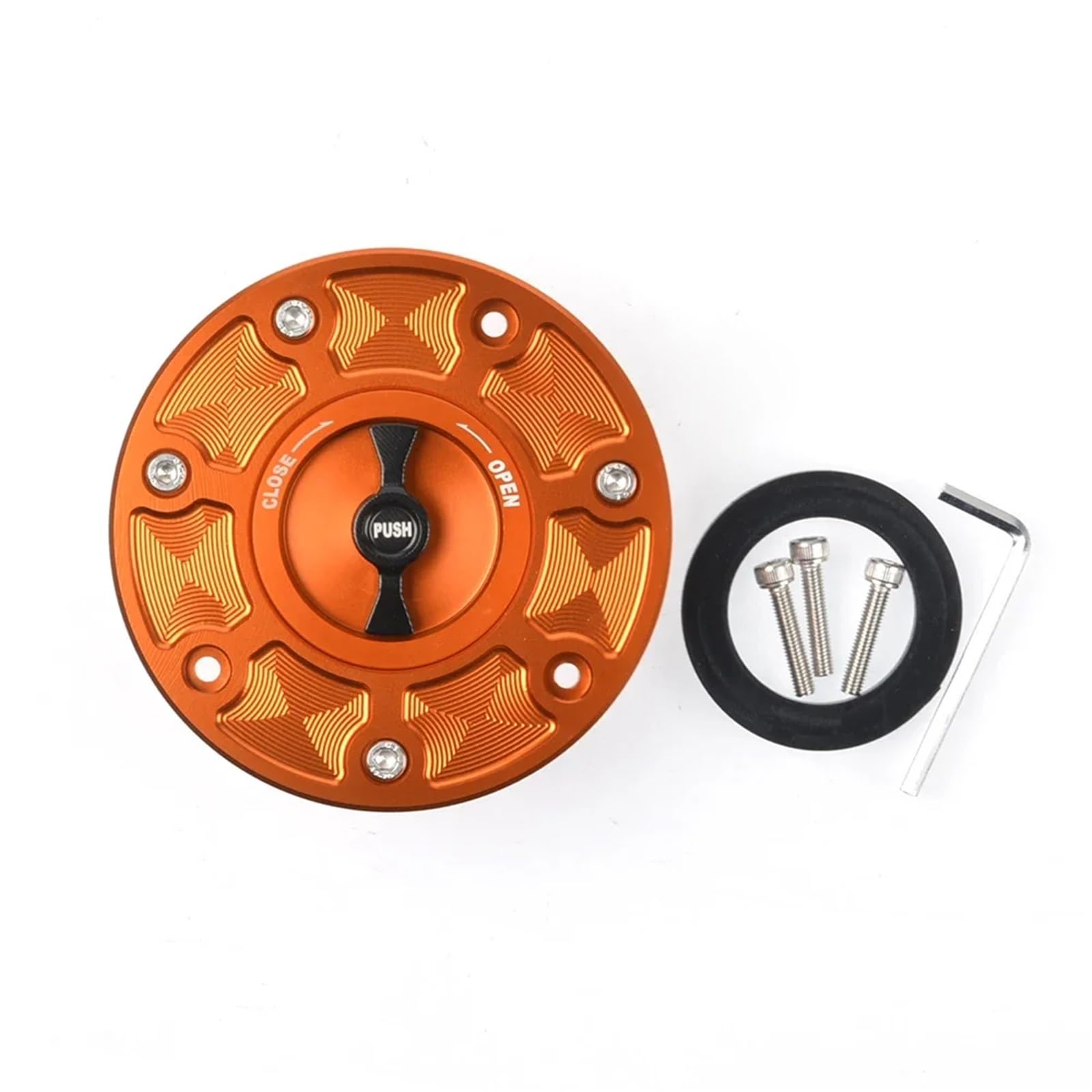 Auto Kraftstofftankdecke Linie Öltankabdeckung, Tankdeckel, passend für KTM RC 125 200 Duke 125 Duke 200 Duke 390 RC125 RC200 RC390 2012–2016(2Pcs Brake Cable) von CQJJXKYC
