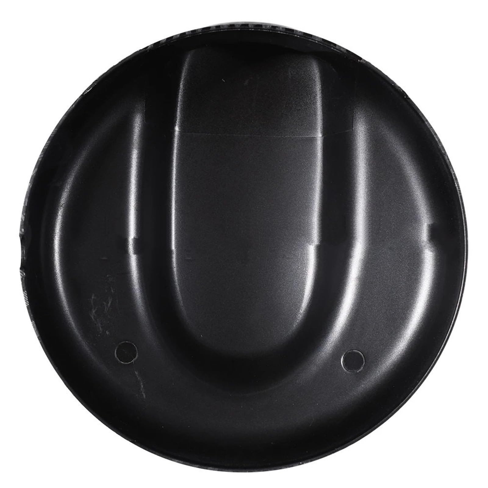 Auto Kraftstofftankdecke Linie Schwarzes Kohlefasermuster Auto-Tankdeckel-Abdeckungsgehäuse-Aufkleber passend für Mini Cooper S JCW R56 R55(Gloss Black) von CQJJXKYC