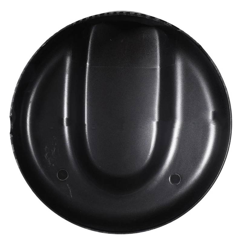 Auto Kraftstofftankdecke Linie Schwarzes Kohlefasermuster Auto-Tankdeckel-Abdeckungsgehäuse-Aufkleber passend für Mini Cooper S JCW R56 R55(Gloss Black) von CQJJXKYC