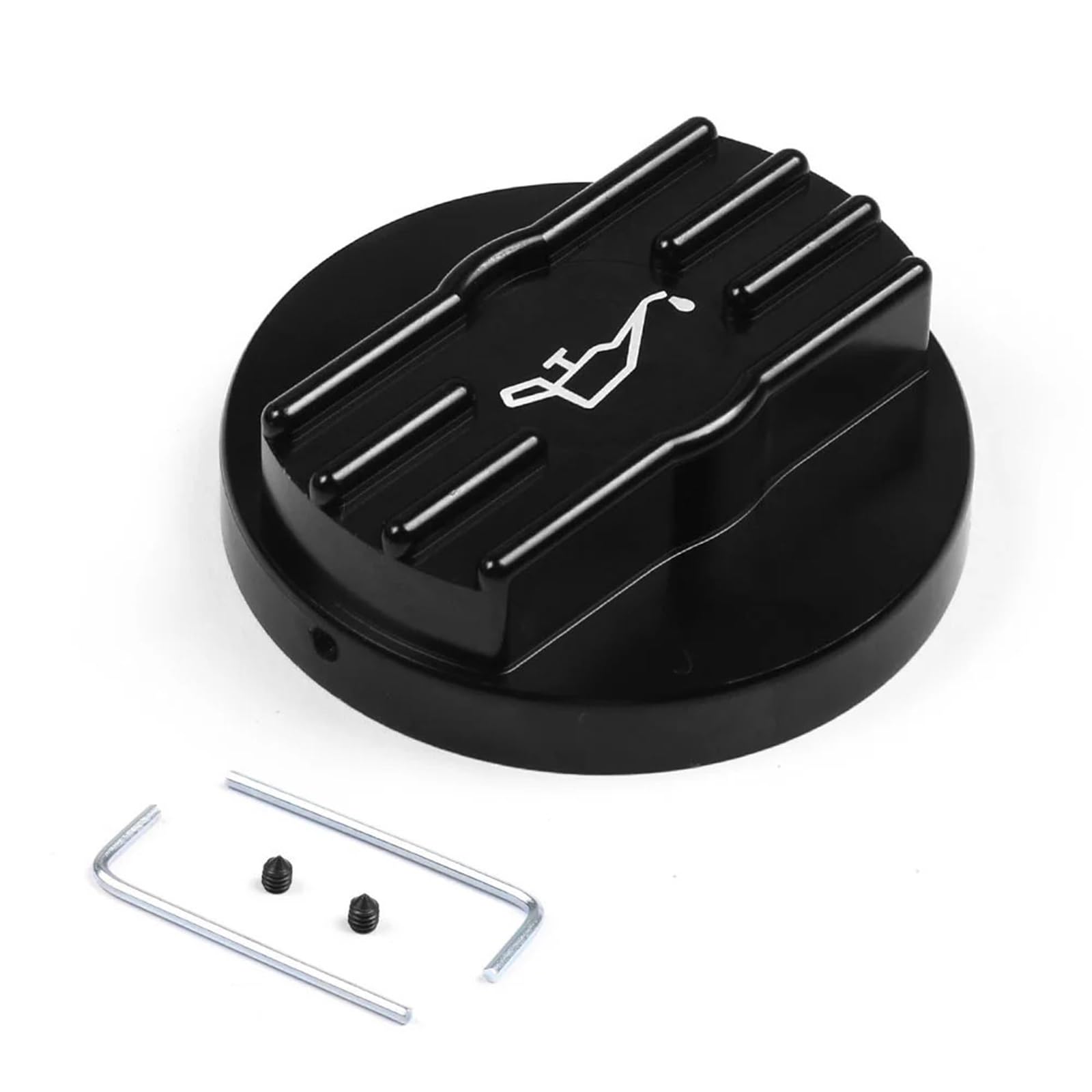 Auto Kraftstofftankdecke Linie Tankdeckel passend für VW CC, passend für Golf GTI, passend für Audi, passend für Seat, passend für Skoda 2.0T, passend für Scirocco EA888(Oil Cap) von CQJJXKYC