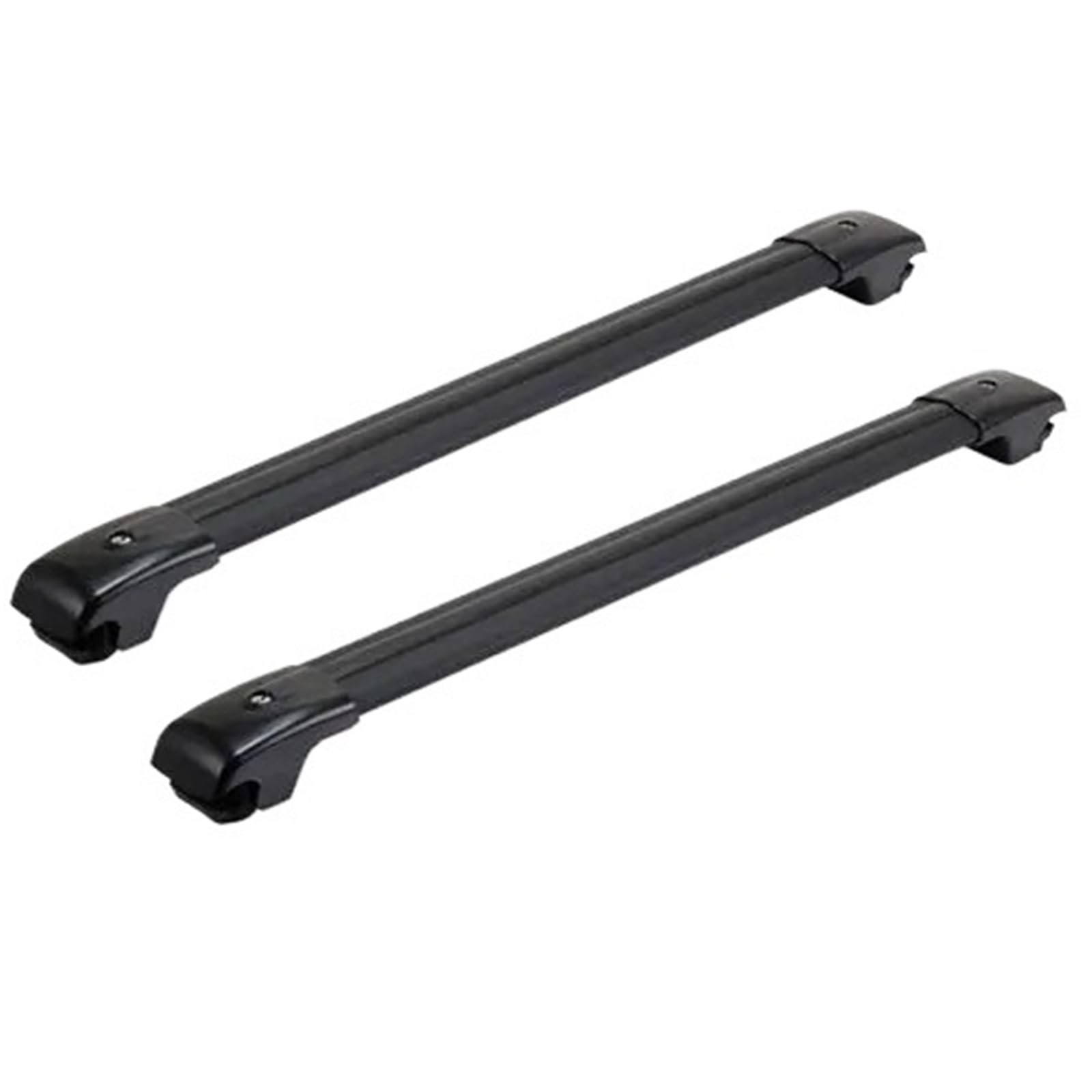 Dachträger Passend für SUV-Gepäckträger. Reisegepäck-Querträger-Dachträger aus Aluminiumlegierung. Universeller Dachträger(A Pair Black) von CQJJXKYC
