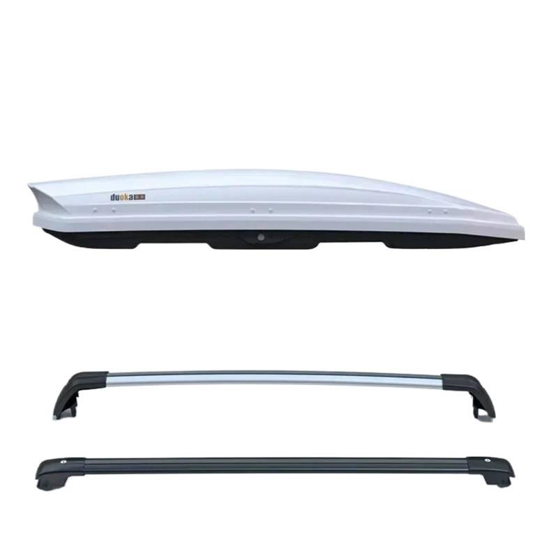 Dachträger Universal 700L Auto-Passform für SUV-Dachkofferraum Autodach-Dachgepäckträger Frachtgepäckträger. Universeller Dachträger(700L White and Rack) von CQJJXKYC