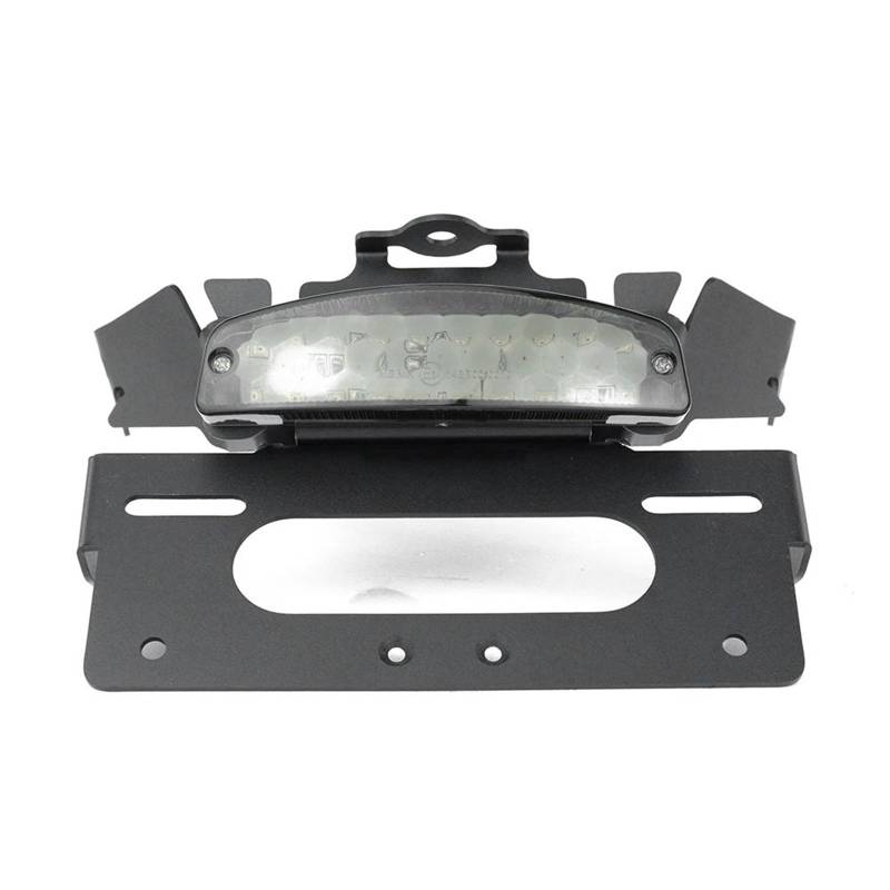 Kennzeichenhalter Fender Eliminator Fit Für BMW G310GS G310R 2017-2024 G 310 R G310 GS Motorrad Hinten Kennzeichen Halter Halterung licht Nummernschild Rahmen(Gray Without Tail) von CQJJXKYC
