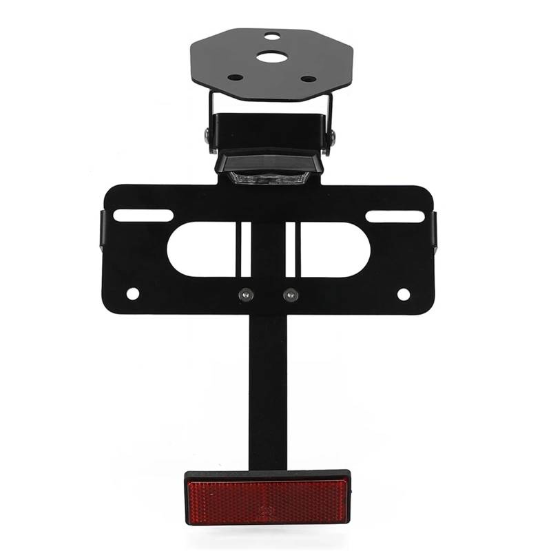 Kennzeichenhalter Fit Für CFMOTO 450SR/SR-S/SS 2022-2025 Kennzeichen Halter Fender Eliminator Halterung Nummernschild Rahmen(D) von CQJJXKYC