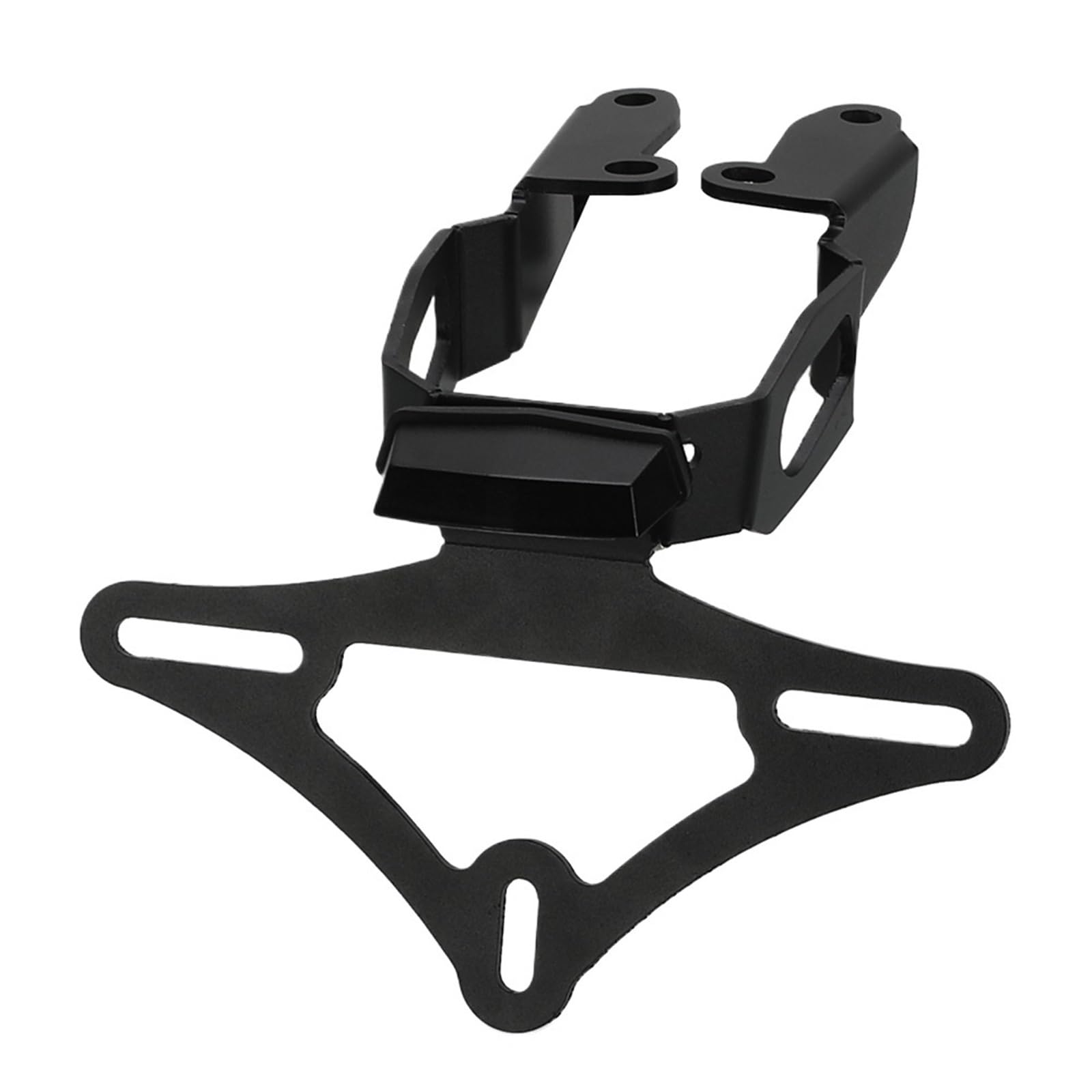 Kennzeichenhalter Fit Für Kawasaki Ninja 500 SE KRT ABS 2024 2025 Motorrad Z500 Hinten Kennzeichen Halter Schwanz Eliminator Nummernschild Rahmen(Bracket with Light) von CQJJXKYC