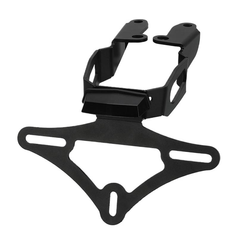Kennzeichenhalter Fit Für Kawasaki Ninja 500 SE KRT ABS 2024 2025 Motorrad Z500 Hinten Kennzeichen Halter Schwanz Eliminator Nummernschild Rahmen(Bracket with Light) von CQJJXKYC