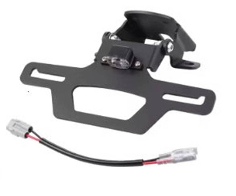 Kennzeichenhalter Heckklappen-Eliminierungssatz passend für Kawasaki Ninja ZX6R ZX636 2025. Nummernschild Rahmen(Type B.Foldable) von CQJJXKYC