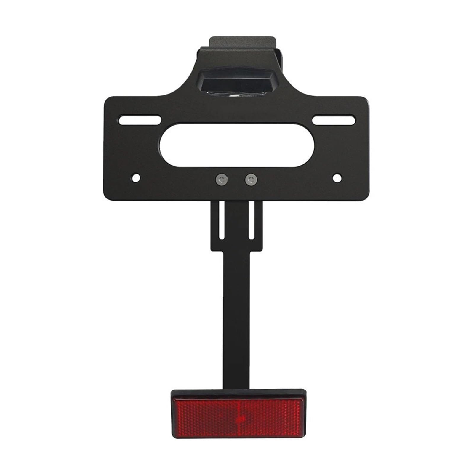Kennzeichenhalter Kennzeichenhalter Fender Eliminator Halterung Passend für Honda CRF300L/CRF300L ABS/CRF300L Rally 2021-2024 Nummernschild Rahmen(B Set Light Logo) von CQJJXKYC