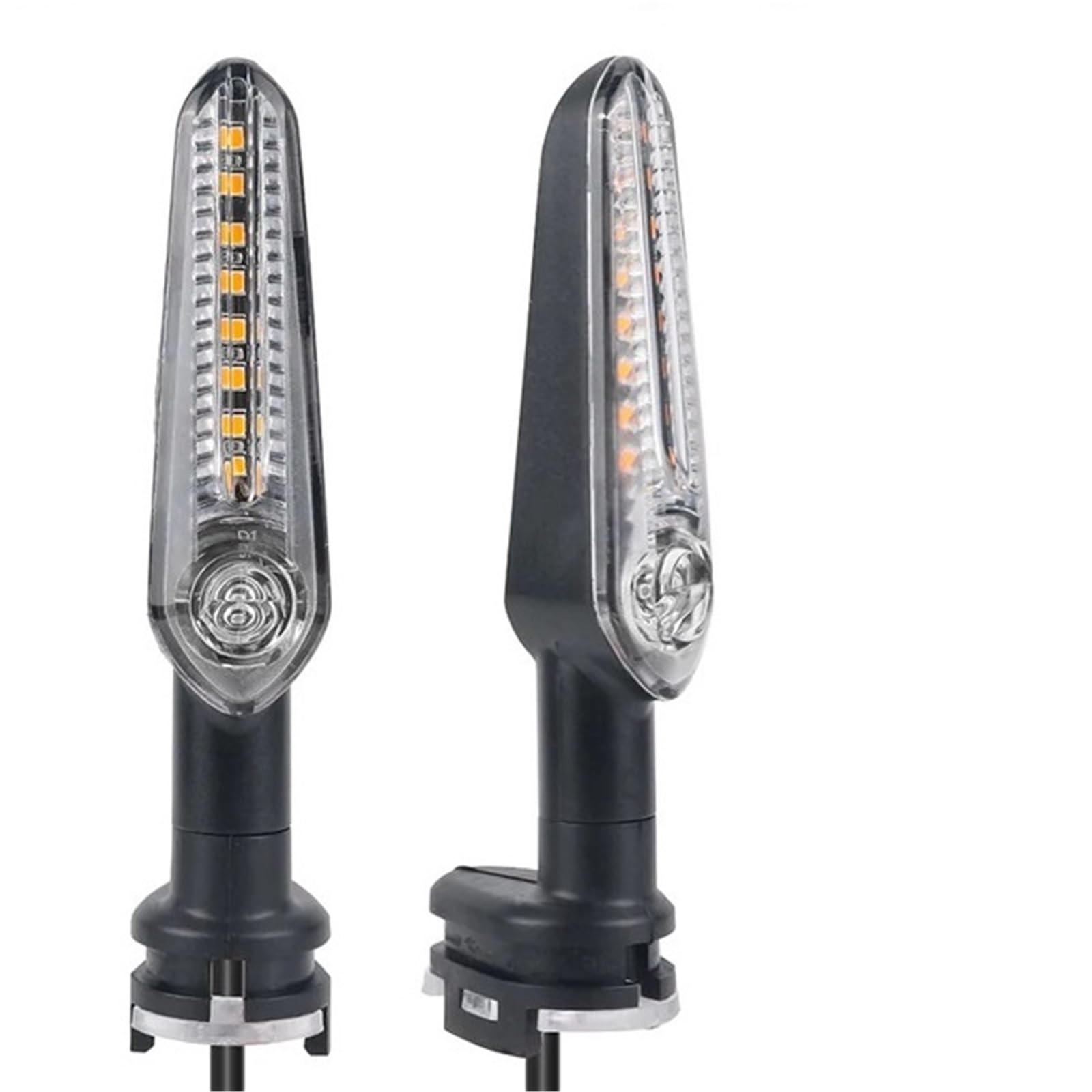 Kennzeichenhalter Kennzeichenhalter LED Passend für Yamaha MT-03 MT-25 YZF R3 MT25 YZF-R3 YZF-R25 Heck Ordentlich Fender Eliminator Kit Nummernschild Rahmen(LED Turn Signal) von CQJJXKYC