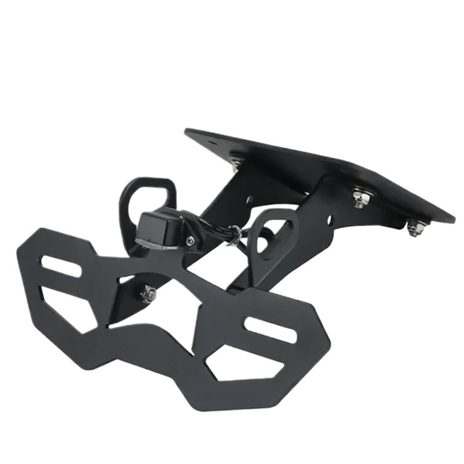 Kennzeichenhalter Kennzeichenhalter LED Passend für Yamaha MT-03 MT-25 YZF R3 MT25 YZF-R3 YZF-R25 Heck Ordentlich Fender Eliminator Kit Nummernschild Rahmen(License Bracket) von CQJJXKYC