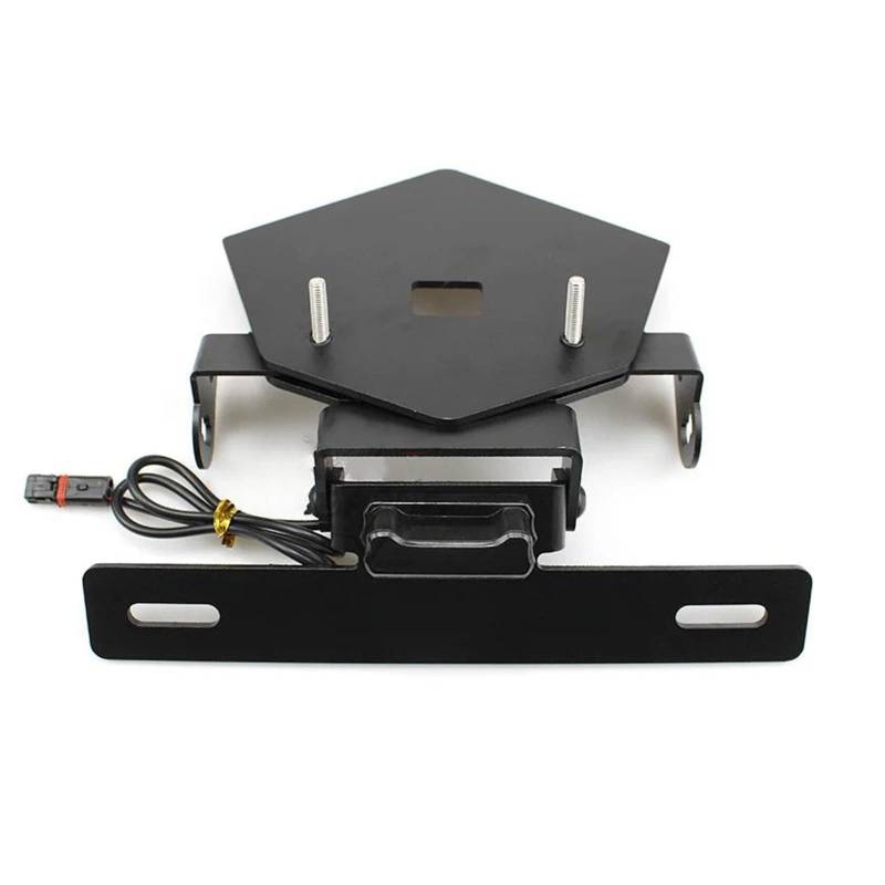 Kennzeichenhalter Kennzeichenhalter Motorrad Passend für BMW S1000R M1000RR 2019-2023 Verstellbarer kurzer Kennzeichenhalter. Nummernschild Rahmen(100-155mm) von CQJJXKYC
