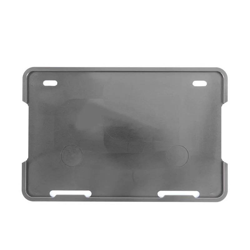 Kennzeichenhalter Kennzeichenhalter für die hintere Nummernschildhalterung aus Aluminiumlegierung passend für Kawasaki ZX4RR. Nummernschild Rahmen(Titanium A) von CQJJXKYC