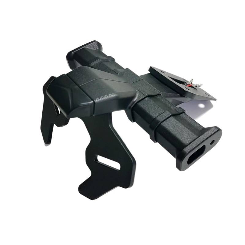 Kennzeichenhalter Kennzeichenhalter passend für 1390 Super Duke R 2024–2025 Motorrad-Heckhalterung LED-Licht Fender Eliminator Nummernschild Rahmen von CQJJXKYC