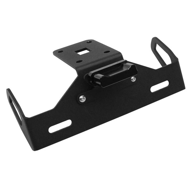Kennzeichenhalter Kennzeichenhalter passend für Kawasaki Z1000 Z1000R Motorrad-Registrierungsnummernrahmenhalterung mit LED-Licht Nummernschild Rahmen von CQJJXKYC
