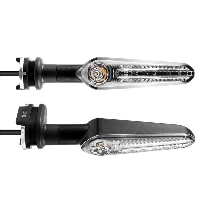 Kennzeichenhalter LED-Blinker passend für Yamaha MT07 FZ07 YZF R7 2014–2025 MT-07 Motorrad-Heck-Kennzeichenhalter Nummernschild Rahmen(Light B) von CQJJXKYC