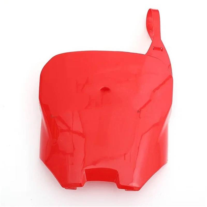 Kennzeichenhalter Motocross Kunststoff Anzahl Platte Kotflügel Abdeckung Verkleidung Fit Für Honda CRF100 CRF80 CRF70 XR100 XR80 XR70 Nummernschild Rahmen(Red) von CQJJXKYC