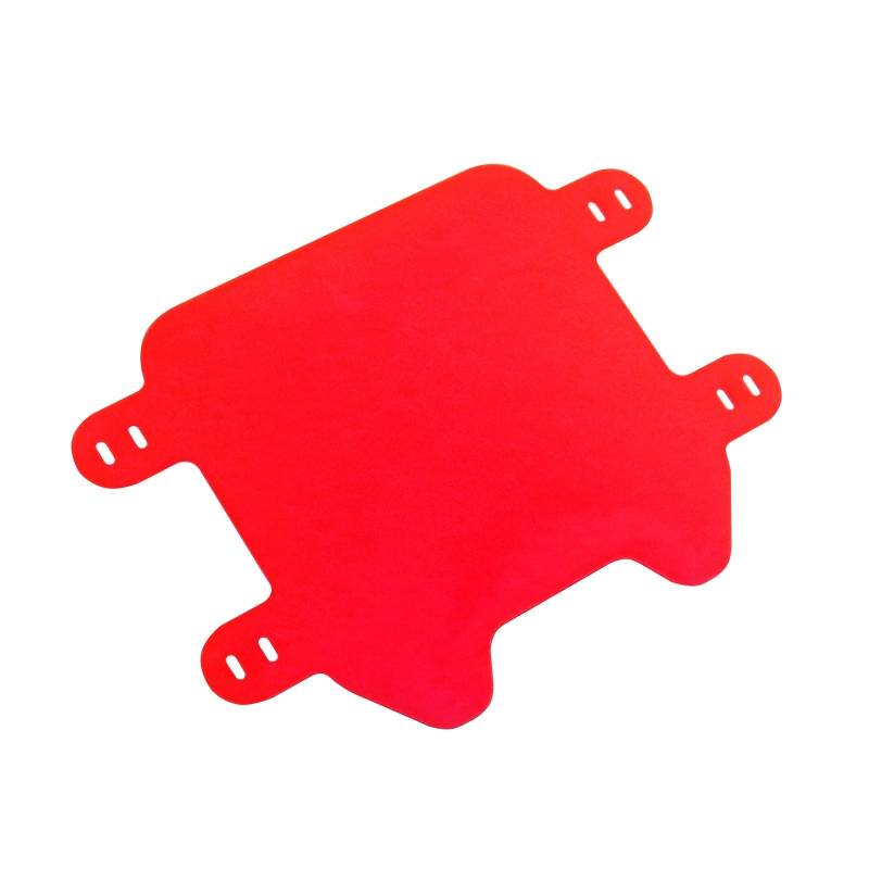 Kennzeichenhalter Motorrad Vordere Kennzeichenplatte Passend für SURRON SURRON Light Bee Light X Bee X Teile Nummernschild Rahmen(Red) von CQJJXKYC