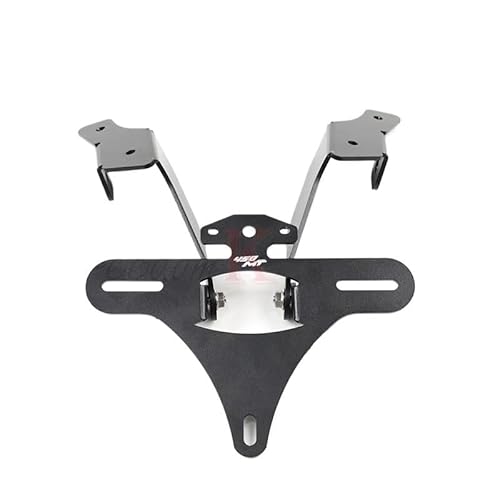 Kennzeichenhalter Passend für CF Moto 450MT Zubehör Kennzeichenhalterung Tail Tidy Fender Eliminator Nummernhalter-Unterstützung. Nummernschild Rahmen(450MT NO lamp) von CQJJXKYC