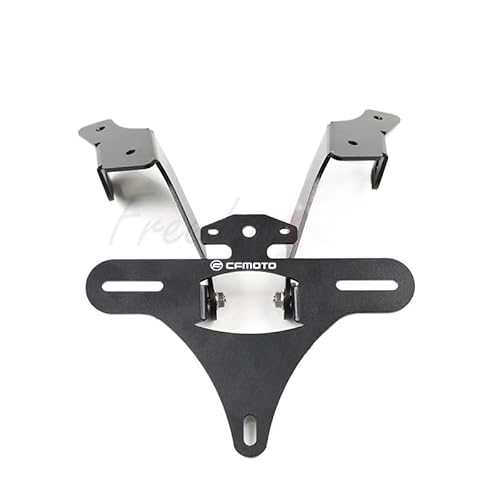 Kennzeichenhalter Passend für CF Moto 450MT Zubehör Kennzeichenhalterung Tail Tidy Fender Eliminator Nummernhalter-Unterstützung. Nummernschild Rahmen(CFMOTO NO lamp) von CQJJXKYC